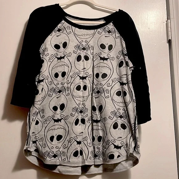 Disney | Tops | Reversible Nightmare Before Christmas Shirt | Poshmark Disney | Tops | Reversible Nightmare Before Christmas Shirt | Poshmark